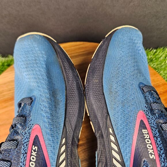 Brooks Launch GTS 10 Womens Shoes Size 8.5 Blue Black Athletic Running Sneakers - Picture 12 of 16